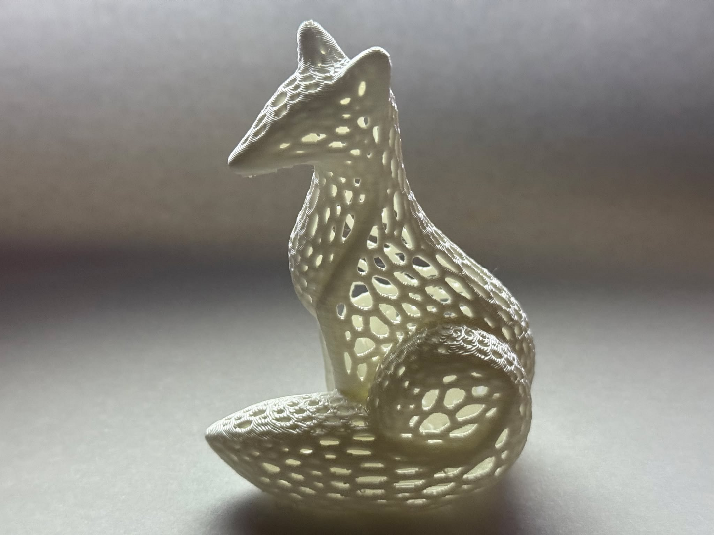 Voronoi Tilki Heykeli