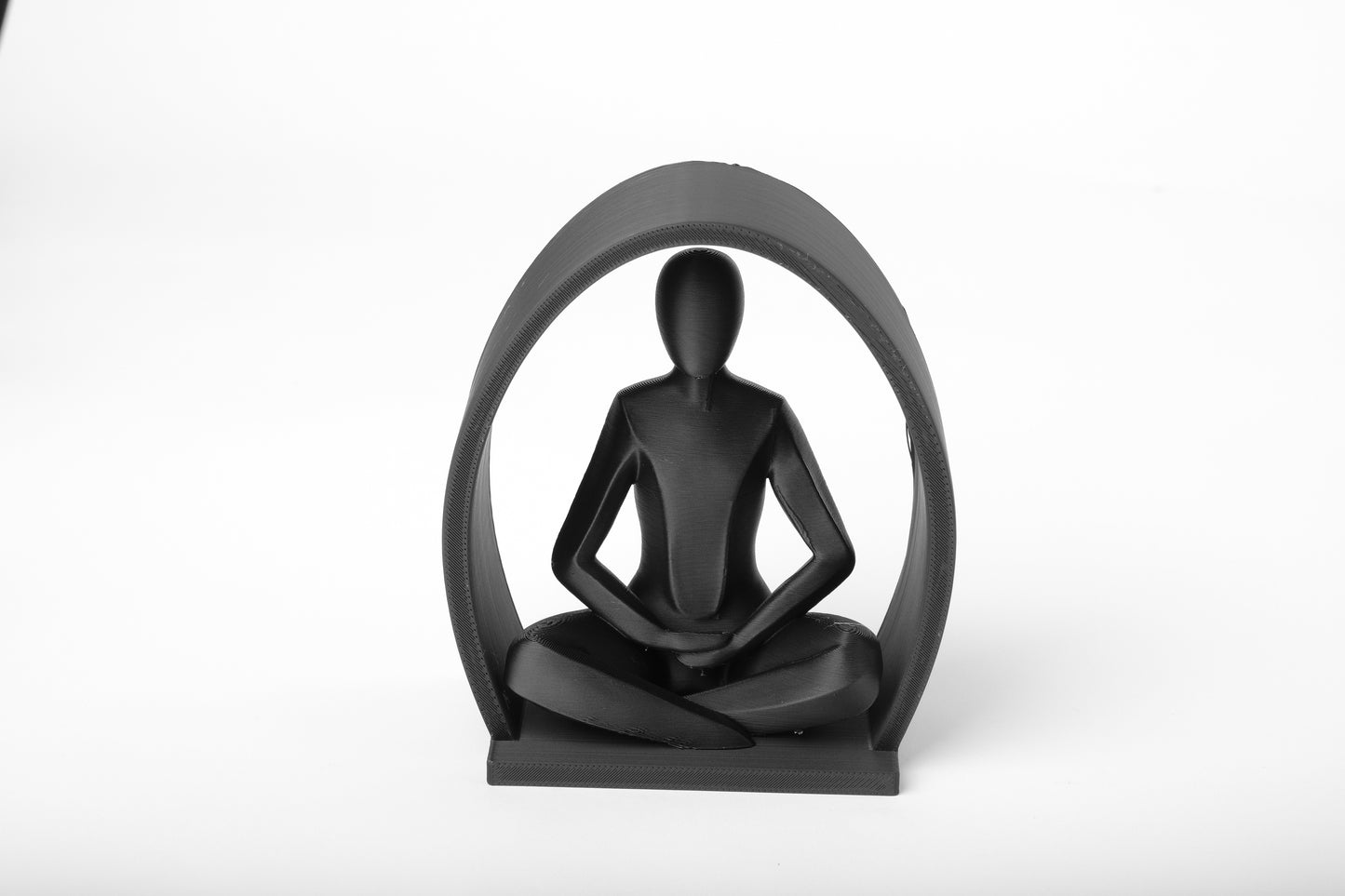 Zen Silence - Soyut Meditatif Sanat Heykeli