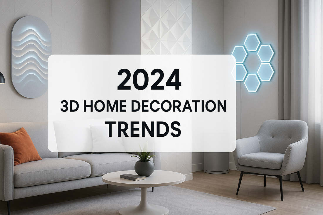 2024'te 3D Yaşam ve Ev Dekorasyonu Trendleri: Geleceğin Evleri Şekilleniyor