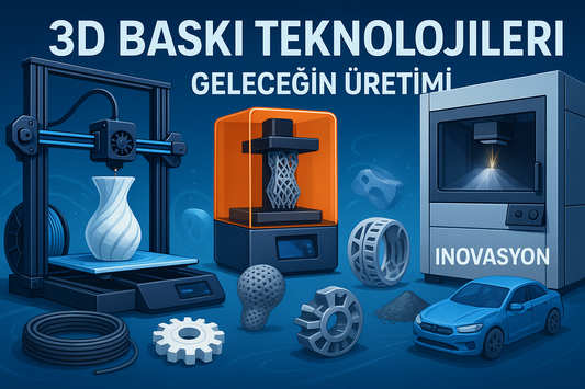3D Baskı Teknolojileri: Geleceği Şekillendiren Devrim