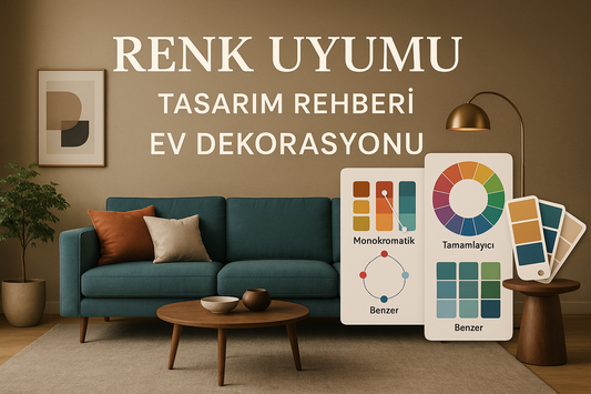 Ev Dekorasyonunda Renk Uyumu ve Tasarım Rehberi: Profesyonel Sonuçlar İçin İpuçları