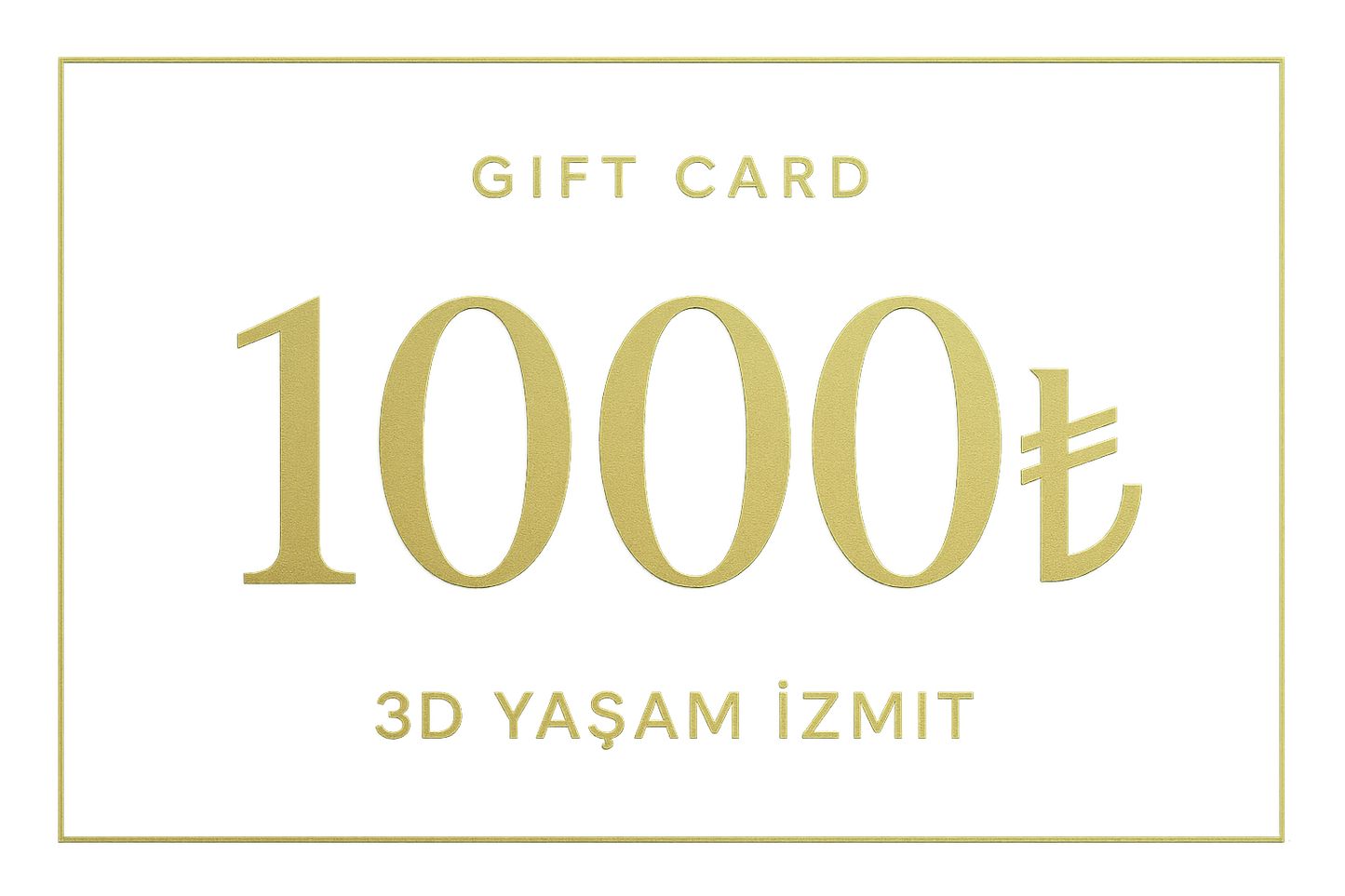 1000₺ Hediye Kartı