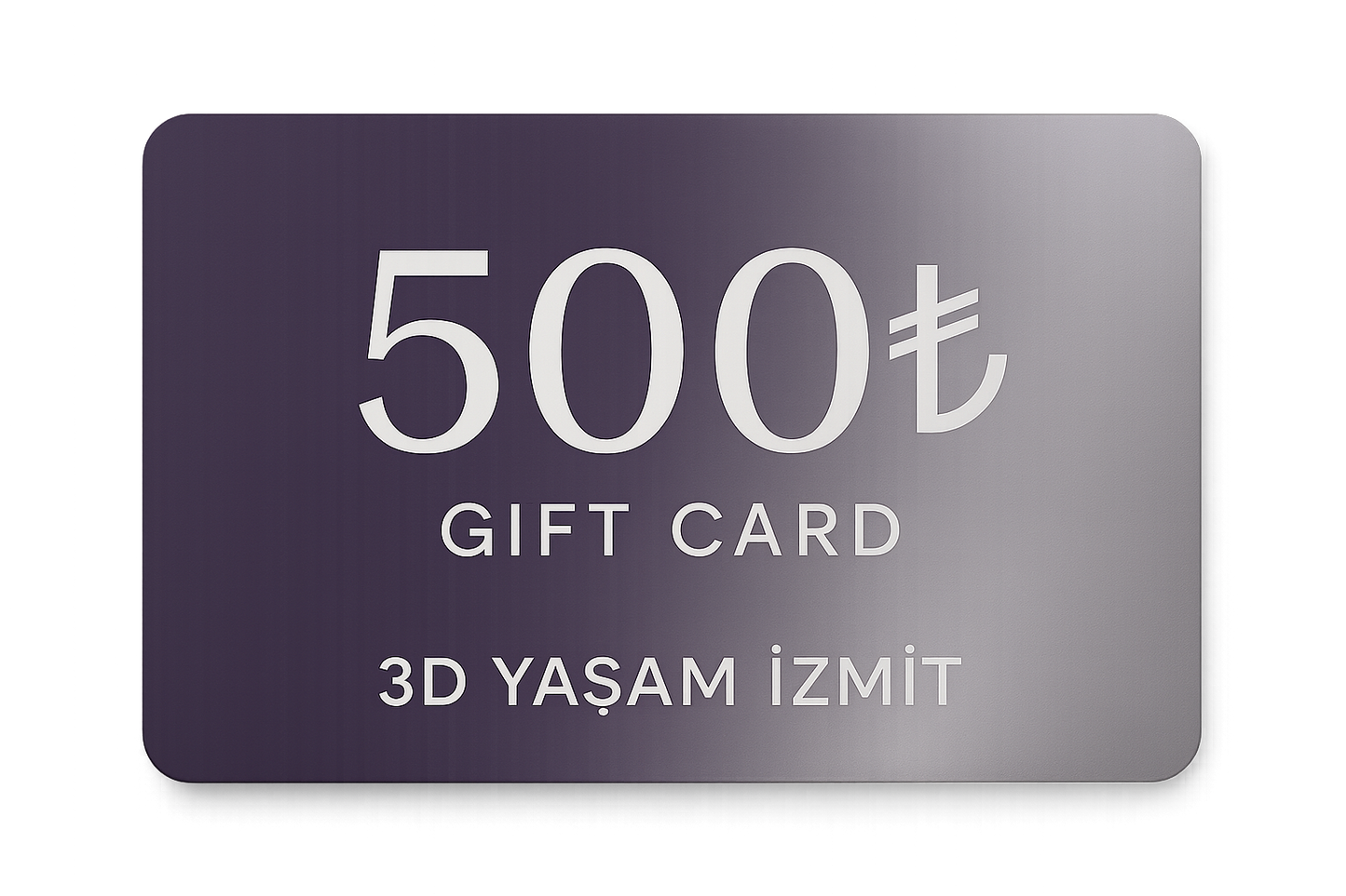 500₺ Hediye Kartı