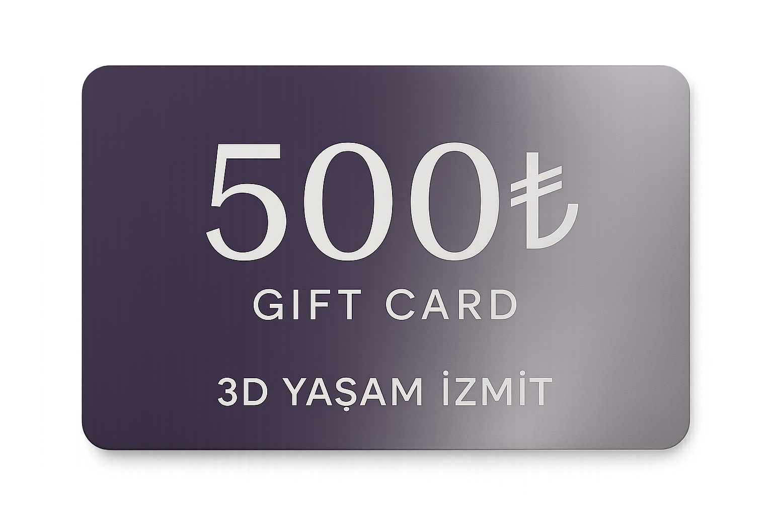 500₺ Hediye Kartı