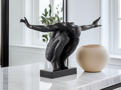 Atlet Soyut Sanat Heykeli