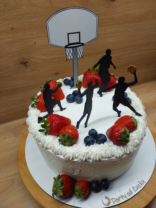 Basketbol Temalı Pasta Süsü