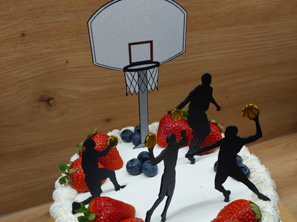 Basketbol Temalı Pasta Süsü