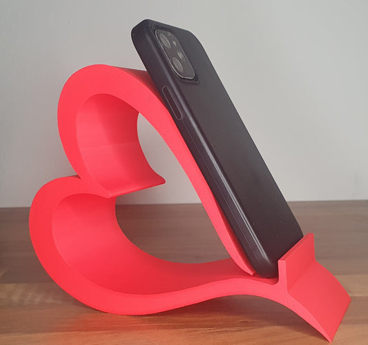 Kalp Telefon Standı