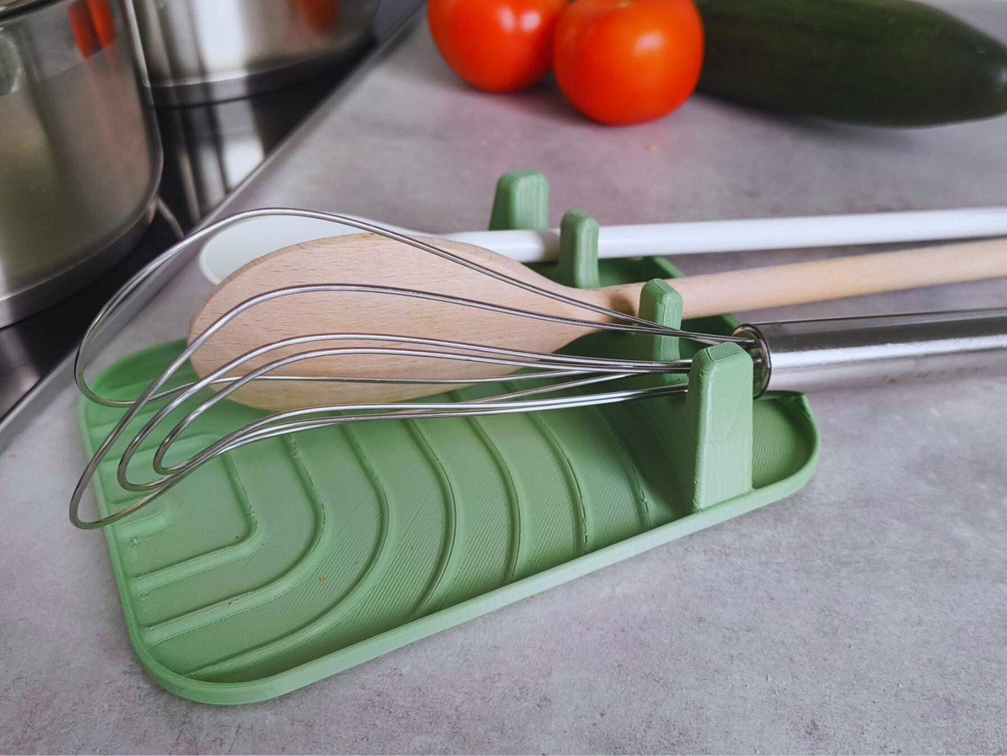 Kapak ve Kaşık Standı