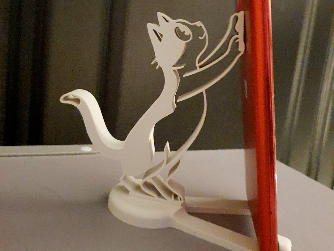 Kedi Telefon Standı