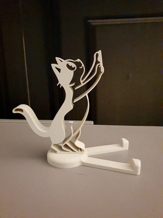 Kedi Telefon Standı