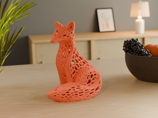 Voronoi Tilki Heykeli